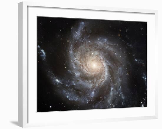 Spiral Galaxy M101-null-Framed Photographic Print