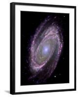 Spiral Galaxy M81, Composite Image-null-Framed Photographic Print