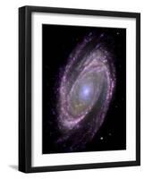 Spiral Galaxy M81, Composite Image-null-Framed Photographic Print