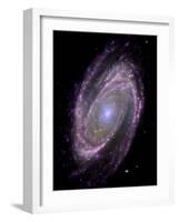 Spiral Galaxy M81, Composite Image-null-Framed Photographic Print