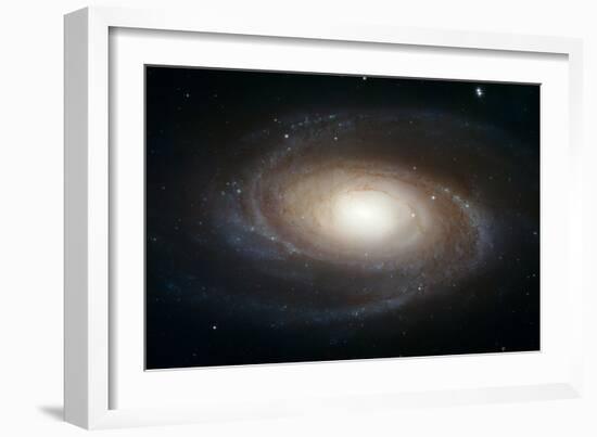 Spiral Galaxy M81-null-Framed Art Print