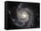 Spiral Galaxy Messier 101 (M101)-Stocktrek Images-Framed Stretched Canvas