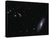 Spiral Galaxy Messier 106-Stocktrek Images-Stretched Canvas