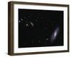 Spiral Galaxy Messier 106-Stocktrek Images-Framed Photographic Print