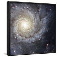 Spiral Galaxy Messier 74-Stocktrek Images-Framed Photographic Print