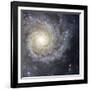 Spiral Galaxy Messier 74-Stocktrek Images-Framed Photographic Print