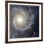 Spiral Galaxy Messier 74-Stocktrek Images-Framed Photographic Print