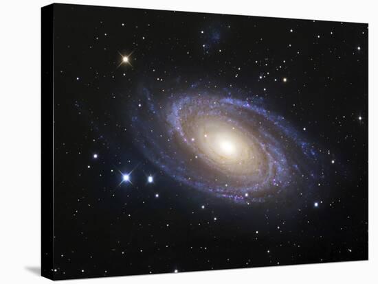 Spiral Galaxy Messier 81-Stocktrek Images-Stretched Canvas