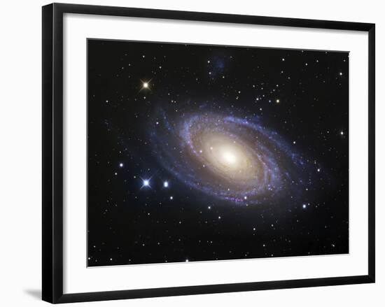 Spiral Galaxy Messier 81-Stocktrek Images-Framed Photographic Print