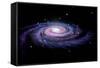 Spiral Galaxy Milky Way-alexmit-Framed Stretched Canvas
