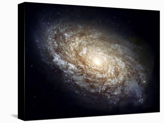 Spiral Galaxy NGC 4414-null-Stretched Canvas