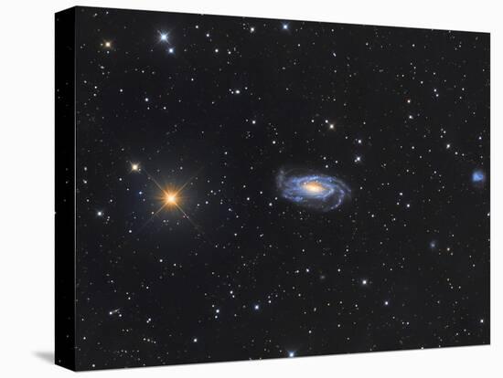 Spiral Galaxy Ngc 5033 in the Constellation Canes Venatici-null-Stretched Canvas