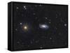 Spiral Galaxy Ngc 5033 in the Constellation Canes Venatici-null-Framed Stretched Canvas
