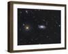Spiral Galaxy Ngc 5033 in the Constellation Canes Venatici-null-Framed Photographic Print