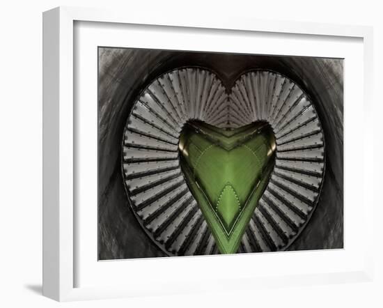 Spiral Heart, 2014-Ant Smith-Framed Giclee Print