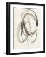 Spiral Hoops I-Jennifer Goldberger-Framed Art Print