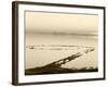 Spiral Jetty Above Great Salt Lake, Utah, USA-Scott T. Smith-Framed Photographic Print