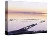 Spiral Jetty Above Great Salt Lake, Utah, USA-Scott T^ Smith-Stretched Canvas