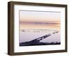 Spiral Jetty Above Great Salt Lake, Utah, USA-Scott T^ Smith-Framed Photographic Print