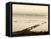 Spiral Jetty Above Great Salt Lake, Utah, USA-Scott T. Smith-Framed Stretched Canvas