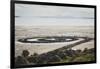 Spiral Jetty, Earthwork Sculpture By Late Robert Smithson, NE Shore Great Salt Lake Rozel Point, UT-Louis Arevalo-Framed Photographic Print