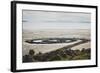 Spiral Jetty, Earthwork Sculpture By Late Robert Smithson, NE Shore Great Salt Lake Rozel Point, UT-Louis Arevalo-Framed Photographic Print