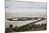 Spiral Jetty, Earthwork Sculpture By Late Robert Smithson, NE Shore Great Salt Lake Rozel Point, UT-Louis Arevalo-Mounted Photographic Print