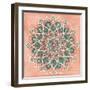 Spiral Mandala-Yvette St. Amant-Framed Art Print
