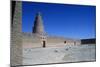 Spiral Minaret and Courtyard of Abu Dulaf Mosque-null-Mounted Giclee Print