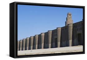 Spiral Minaret and Outer Walls of Abu Dulaf Mosque-null-Framed Stretched Canvas