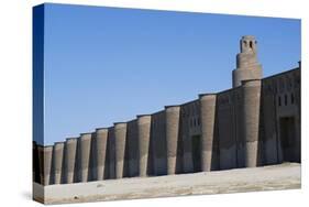 Spiral Minaret and Outer Walls of Abu Dulaf Mosque-null-Stretched Canvas