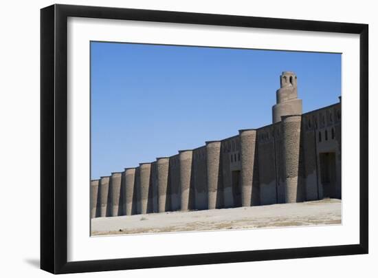 Spiral Minaret and Outer Walls of Abu Dulaf Mosque-null-Framed Giclee Print