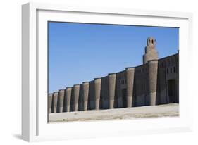 Spiral Minaret and Outer Walls of Abu Dulaf Mosque-null-Framed Giclee Print