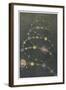 Spiral of Galaxies Twisting in the Infinite Through All Eternity-R. Mainella-Framed Art Print