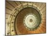 Spiral Staircase at Eckmuhl Lighthouse in Brittany-Owen Franken-Mounted Photographic Print