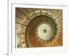 Spiral Staircase at Eckmuhl Lighthouse in Brittany-Owen Franken-Framed Photographic Print