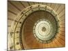 Spiral Staircase at Eckmuhl Lighthouse in Brittany-Owen Franken-Mounted Photographic Print