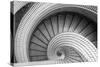 Spiral Staircase, Hong Kong, China-Paul Souders-Stretched Canvas