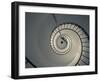 Spiral Staircase in a Lighthouse, Cabo Santa Maria Lighthouse, La Paloma, Rocha Department, Uruguay-null-Framed Photographic Print