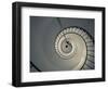 Spiral Staircase in a Lighthouse, Cabo Santa Maria Lighthouse, La Paloma, Rocha Department, Uruguay-null-Framed Photographic Print