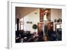 Spiral Staircase in Dr. Charles Bingham's Geodesic Dome House, Fresno, CA, 1972-John Dominis-Framed Photographic Print