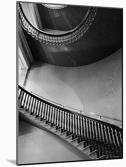 Spiral Staircase in the State Department Building-Alfred Eisenstaedt-Mounted Photographic Print