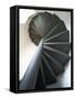 Spiral Staircase Inside Lighthouse-Layne Kennedy-Framed Stretched Canvas