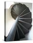 Spiral Staircase Inside Lighthouse-Layne Kennedy-Stretched Canvas