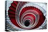 Spiral Staircase, Nordic Style and Design Hilton Reykjavik Iceland-Vincent James-Stretched Canvas