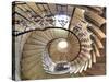 Spiral Staircase, Seaton Delaval Hall, Northumberland, England, UK-Ivan Vdovin-Stretched Canvas