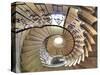 Spiral Staircase, Seaton Delaval Hall, Northumberland, England, UK-Ivan Vdovin-Stretched Canvas