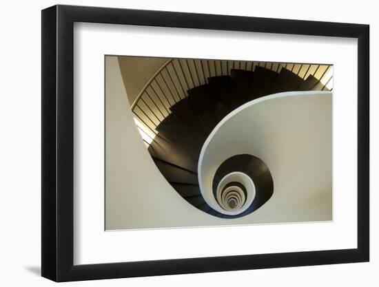 Spiral Staircase, Silken Gran Hotel Domine, Bilbao, Spain-Jaynes Gallery-Framed Photographic Print