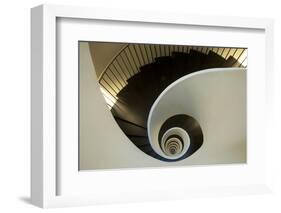 Spiral Staircase, Silken Gran Hotel Domine, Bilbao, Spain-Jaynes Gallery-Framed Photographic Print