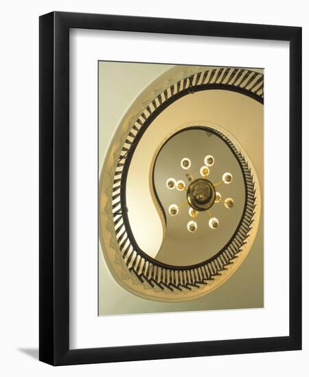 Spiral Staircase, State Capitol Building, Montgomery, Alabama-Mark Gibson-Framed Photographic Print